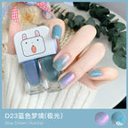 Water-based Nude Icy Women Children Nail Polish Twin Star Set No-bake Quick-drying Odorless Nail Polish Full Set Makeup