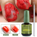 1/2pcs/Set Nail Magic Remover With Remover Tool Quickly & Easily Remove Gel Nail Polish And Poly Nail Gel Without Harming Nails