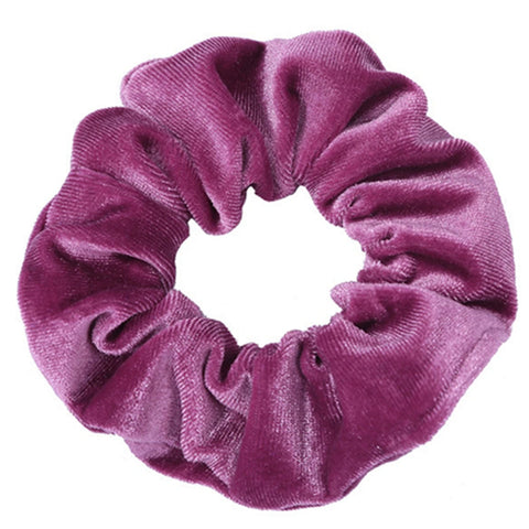 10/6/1pc Accesorios para el cabello chouchou cheveux femme hair scrunchies headband women ties velvet solid color Black set pack