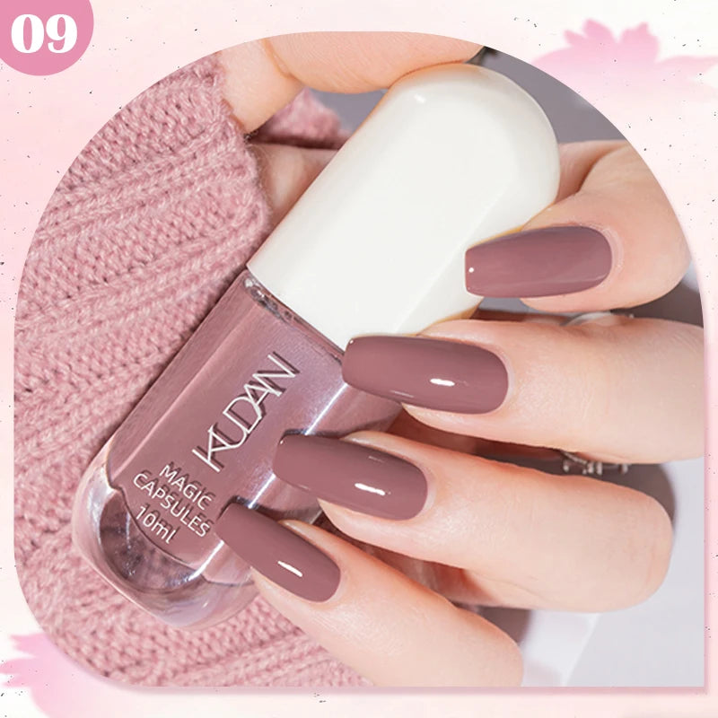 10ml Water-Based Peel Off Nail Polish 40 Colors Long Lasting Quick Drying No Need of Lamp to Cure Nail Supplies Manicure Nails