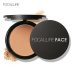 Wholesale FOCALLURE Natural Face Powder Mineral Foundations Oil-control Full Coverage Concealer Long Lasting Makeup Face Powder