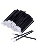 100pcs/Set Disposable Lip Brushes, Makeup Applicator Wands For Lipstick, Lip Gloss, Cosmetic Beauty Tools Kit,Giveaways