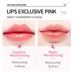 Collagen Lip Mask Strawberry Lip Sleeping Mask Moisturizing Hydrating Lip Balm Nourishing Lip Patches Lip Skin Care Products