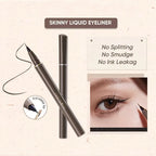Judydoll Liquid Eyeliner, Ultra Fine Liquid Eyeliner Waterproof with Smooth Strong Fibres, Smudge-proof, Longwearing, Smooth