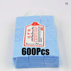 1000/500/200/180/100Pcs Profession 100% Cotton Pads For Nail Wipe Lint-Free Nail CottonGel Polish RemoverNail Art Cleaning Tools
