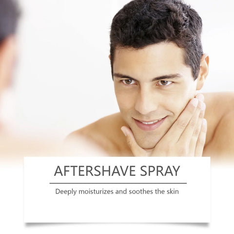 East Moon Sandalwood Aftershave Nourish Oil Spray Deep Moisturizing Hydrate Groomed Repair Dry Soothing Damaged Beard Care Serum