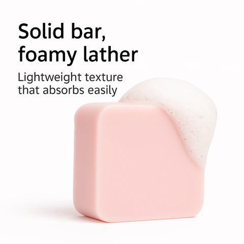 100g Castor Oil Conditioner Bar Anti-frizz Nourishing & Soothing Oil Control Conditioner for All Hair Types Hair Moisturizing