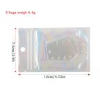 5Pcs Durable Brow Shaping Stencil Shaping Portable Instant Brow Shaper Drawing Eyebrow Design Ruler Gift