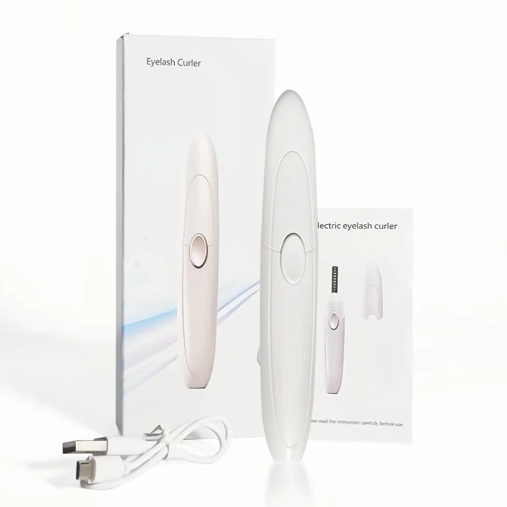 Portable Electric Heated Eyelash Curler Pen for Effortless Curls And Separation Travel & Everyday Makeup Essential