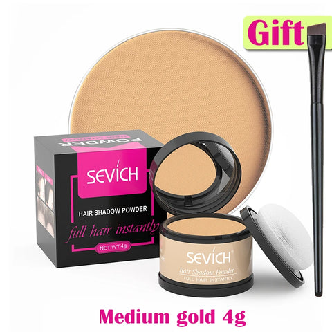SEVICH Hairline Powder Black Blonde Root Cover Up Hairline Powder Hair Fluffy Shadow Powder Makeup Repair Fill Shadow Thinning