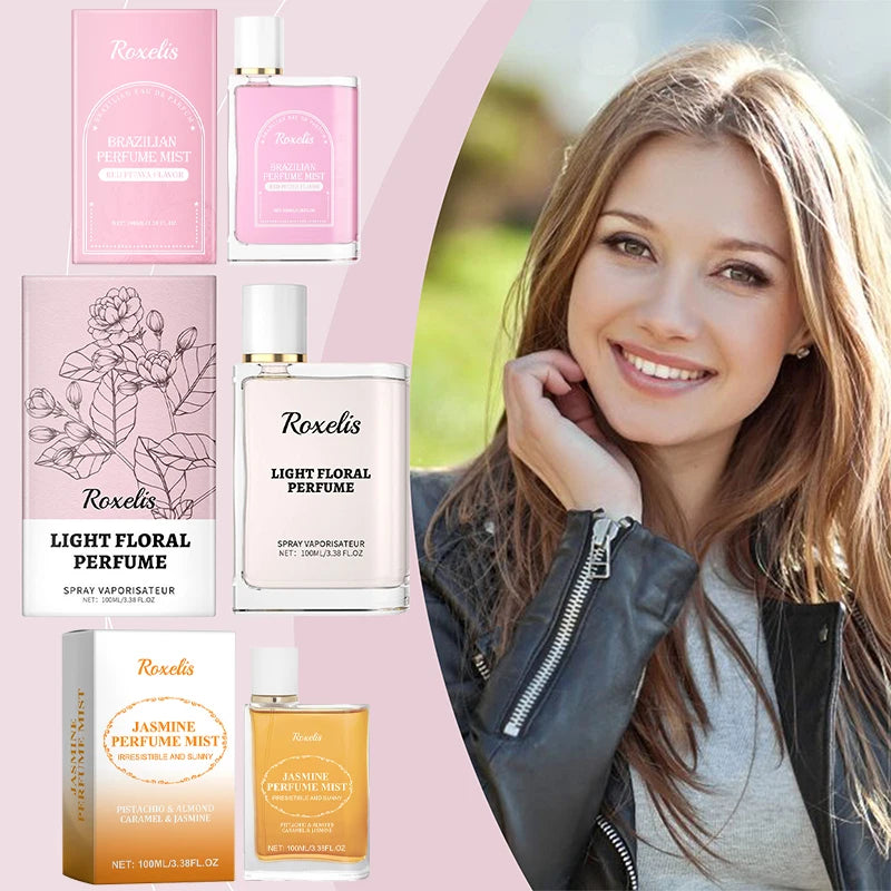 French Unisex Charm Pheromone Perfume Caramel Vanilla Special Light Perfume Fresh Lasting Charming Floral Fragranc Spray 100ml