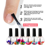 15ml Nail Nourishing Oil Dry Flower Fragrance Nourishing Oil Moisturizing Nail Cuticle Nail Care Repair Damaged Liquid Nail Care