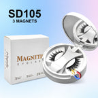 Yiernuo Magnetic false eyelashes integrated box new glue-free false eyelashes kit