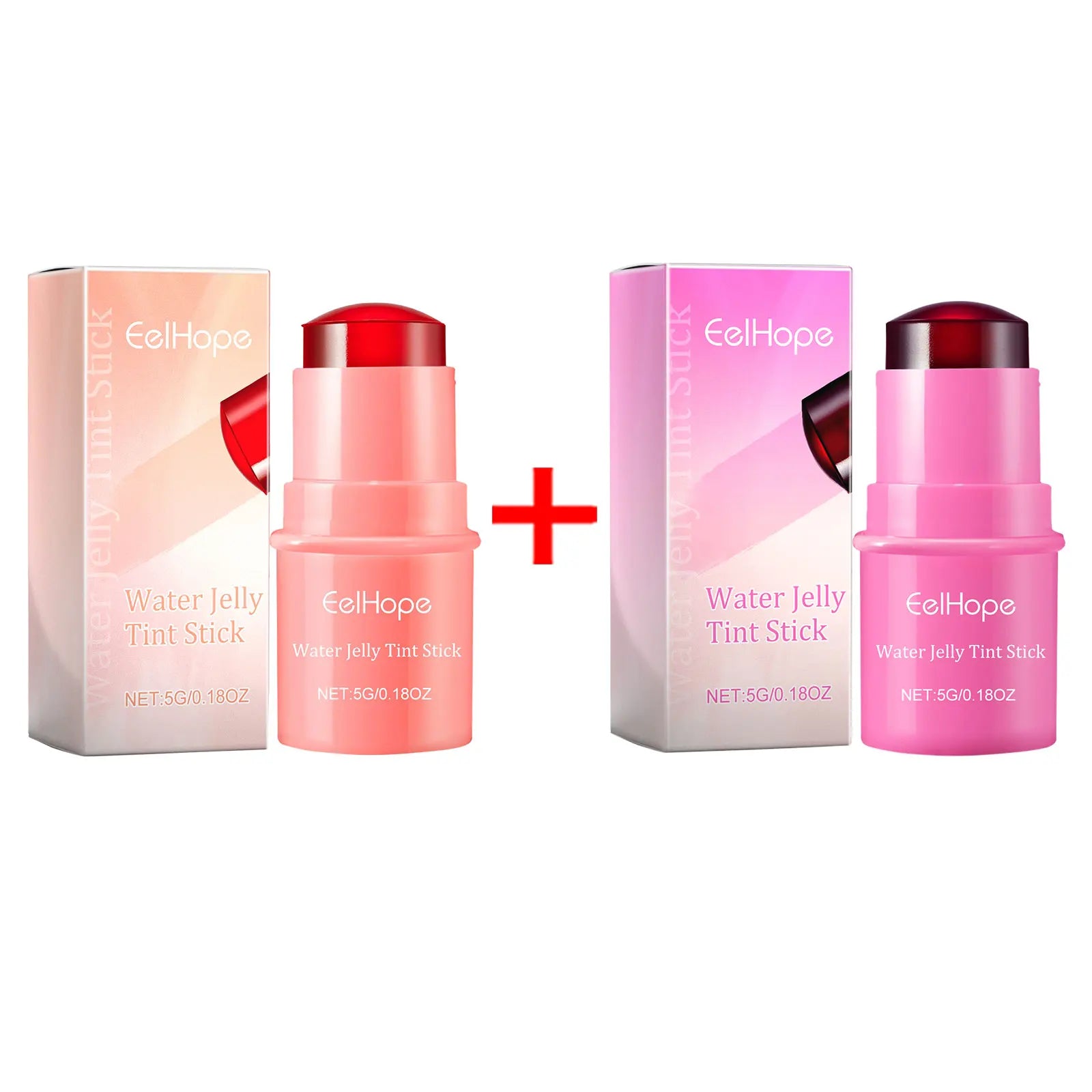 3-in-1 Milk Jelly Tint Facial Blusher Wand Moisturize Lasting Brightening Matte Rouge Cheek Contour Lipstick Stick Beauty Makeup
