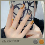 Water-based Nude Icy Women Children Nail Polish Twin Star Set No-bake Quick-drying Odorless Nail Polish Full Set Makeup
