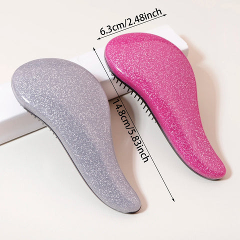 1Pc Detangling Hair Brush for Women and Men，Detangler Brush for Natural, Wet or Dry Hair，Special for real hair wigs