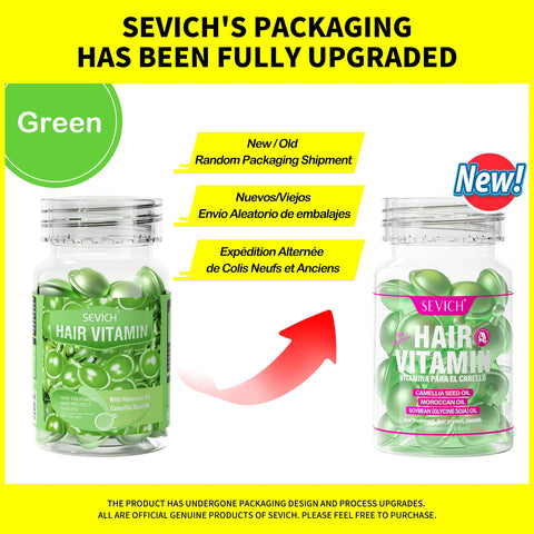 Hair Vitamin Capsule Keratin Anti Hair Loss Hair Vitamin Capsule Oil Hair Essential Complex Oil Silky Hair Mask Repair Damaged