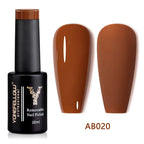 YOKEFELLOW 10ml Jelly Nude Gel Nail Polish High Quality Translucent Pink Nail Gel Varnish Soak Off UV Gel Polish Long Lasting
