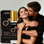 Lemonfay Pheromone Cologne Perfume Oil for Men Roll On Long Lasting Fragrance Portable 15ml Eau De Toilette for Dating