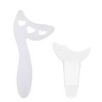 Silicone Eyeliner Assist Template Set Eyeliner Stencils for Eyes Cosmetics Make Up Template Reusable Eyeliner Stencils Silicone
