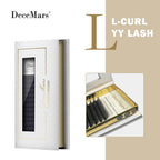 DeceMars L-curl M Curl YY 3D 4D 5D 6D Eyelash Extension 12 Lines for Makeup