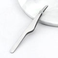 Hair Removal Tweezers Stainless Steel Eyebrow Tweezers Slant Tip Point Tip Flat Tip Rose Gold Silver Black Cosmetic Makeup Tools