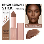 Cream Bronzer Stick and Contour Stick 2-in-1 bronzing and contouring instant depth & dimension to the face flawlessly over base