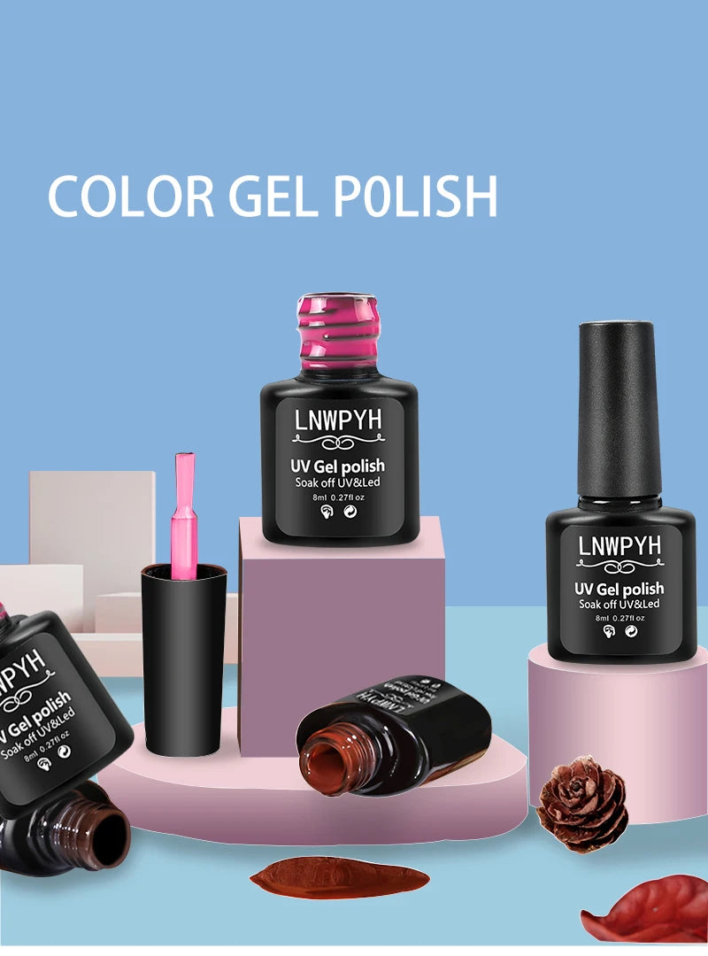 Nail Gel Kit With LED Nail Light Dryer Nail Drill Machine Poly Nail Extension Gel Varnish Kit Soak Off Polish Manicure Tools Kit