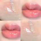 6 Color Mirror Lip Glaze Water Transparent Jelly Gloss Water Light Bright And Durable Natural Moisturizing