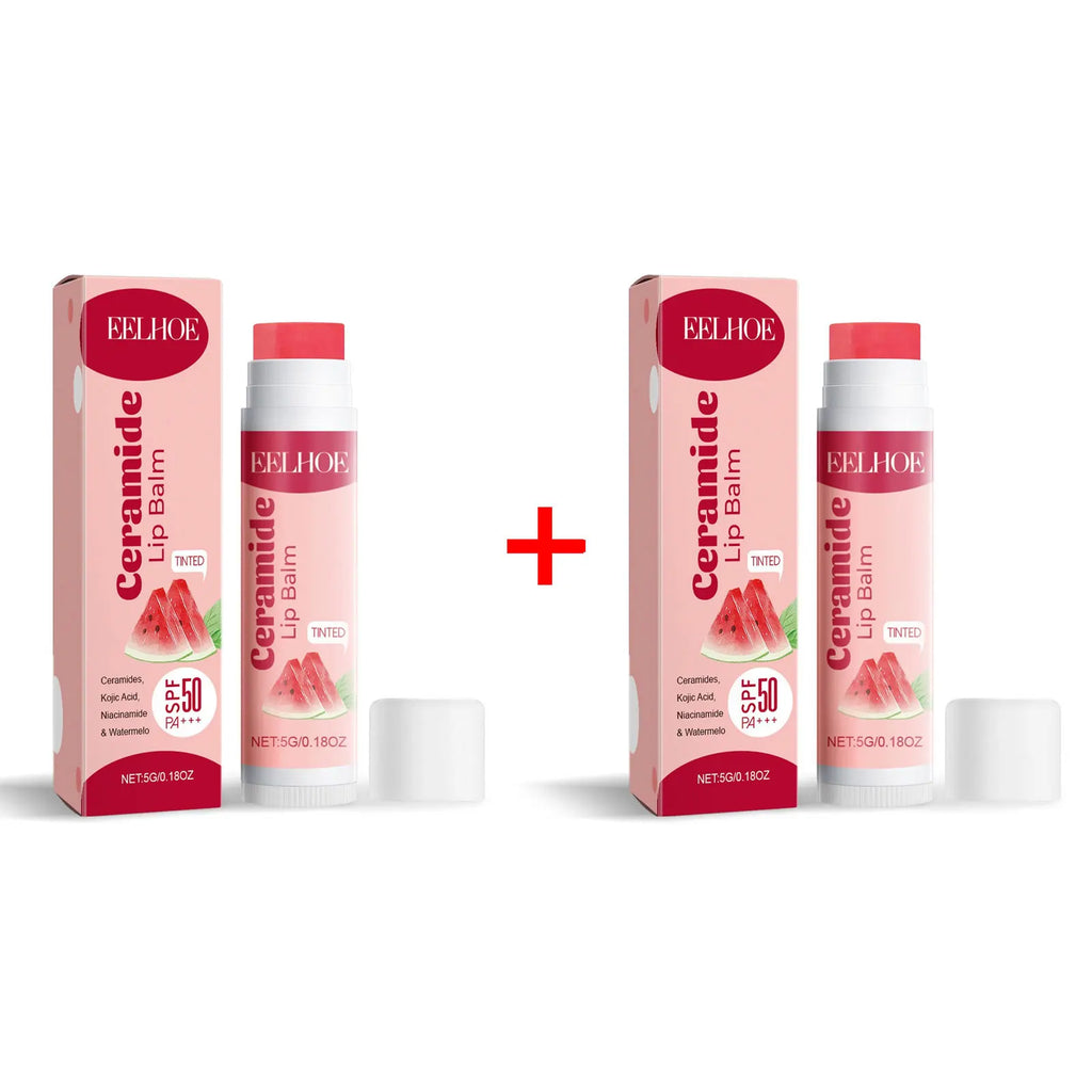 Watermelon Lip Balm Brightening Darkness Lips Plumper Dryness Moisturizing Lighten Lip Melanin Remover Tinted Gloss Beauty Care
