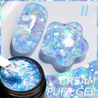 PUENTE 5ml Metallic Painting Liner Gel Polish Bright Mirror Effect Semi-Permanent UV Nail Varnish For Stunning French Nail Art