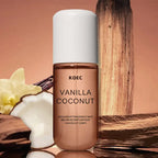KOEC Vanilla & Coconut Fragrance Mist Perfume Refreshing Moisturizing Triple Notes Plant Fragrances Propylene Glycol