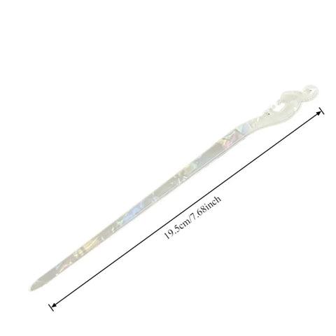 Fashion Acetate Resin Chopsticks Chinese Style Hair Sticks Women Hairpins Hair Clip Headwear Wedding Hair Jewelry Accessories