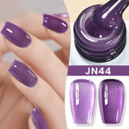 BORN PRETTY Milky White Jelly Nude Gel Nail Polish 10ml White Translucent Soak Off Gel Vernis Semi Permanent Need UV Light Cure