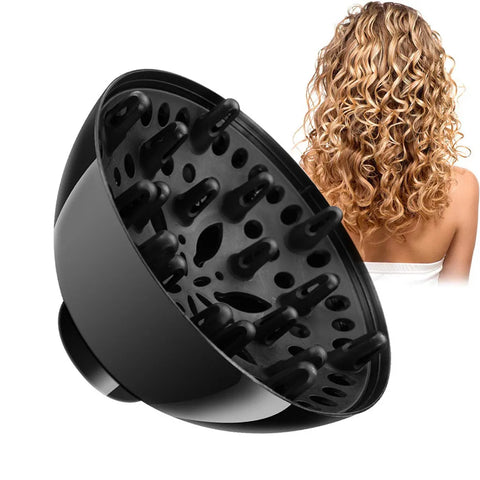 Universal Barbershop Special Curling Dryer Large Head Professional Hair Diffuser Adaptable for Blow Dryers for Curly Hair