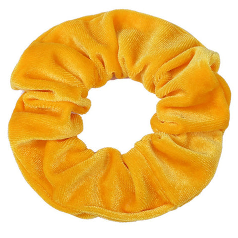 10/6/1pc Accesorios para el cabello chouchou cheveux femme hair scrunchies headband women ties velvet solid color Black set pack