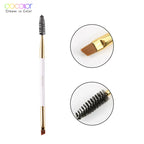 Docolor  Eyebrow Brush+Eyebrow Comb Beauty Eyebrow Brush Professional Makeup Brushes For Eye Brow Brush Eye Blending Brush