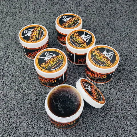 5PCS SUCVACITO Hairs Pomade Hair Style Wax Pomade Hair Skeleton Cream Slicked Oil Mud Keep Hair Men Oil not original