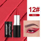 12 Colors Waterproof Eyeliner Cream Lasting Easy To Wear Eye Liner Gel Black Blue Matte Quick Dry Eyeliner Pen Makeup Cosmetics