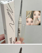 Chocolate Brown Eyeliner Gel Pen 5 Colors Long-lasting Waterproof Gel Eyeliner Latte Coffee Matte Silkworm Eyeliner Pen Makeup