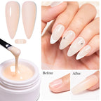 AWStorG 5ML Super Silver Metallic Gel Nail Polish Metal Effect Painting Gel Chromes Varnis Semi Permanent for Nail DIY