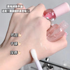 Crystal Jelly Lip Care Oil Fade Lip Lines Fruit Lip Gloss Transparent Hydrating Plumping Lips Coat Lip Gloss Makeup Cosmetics