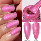 LILYCUTE 5ML Metallic Painting Liner Gel Nail Polish Super Bright Gold Silver Mirror Drawing Gel Semi Permanent Line French Nail
