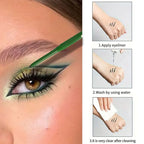 Colorful Eyeliner Gel Pencil Waterproof Lasting Easy To Wear Eyes Beauty Makeup Natural Matte Lying Silkworm Eye Liner