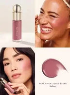 Rare Beauty Blush Set Liquid Mashed potatoes Blush Enhance Qi Blood Blush Powder Blush with Fine Texture Easy To Apply Blend