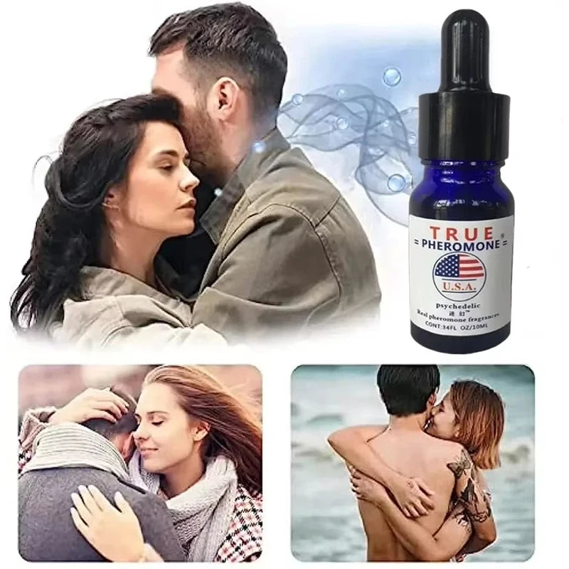 Young Couple Pheromone Essential Oil Love Spell Fragrance Irresistible Attraction Enhance Romance Emotional Connection Perfume