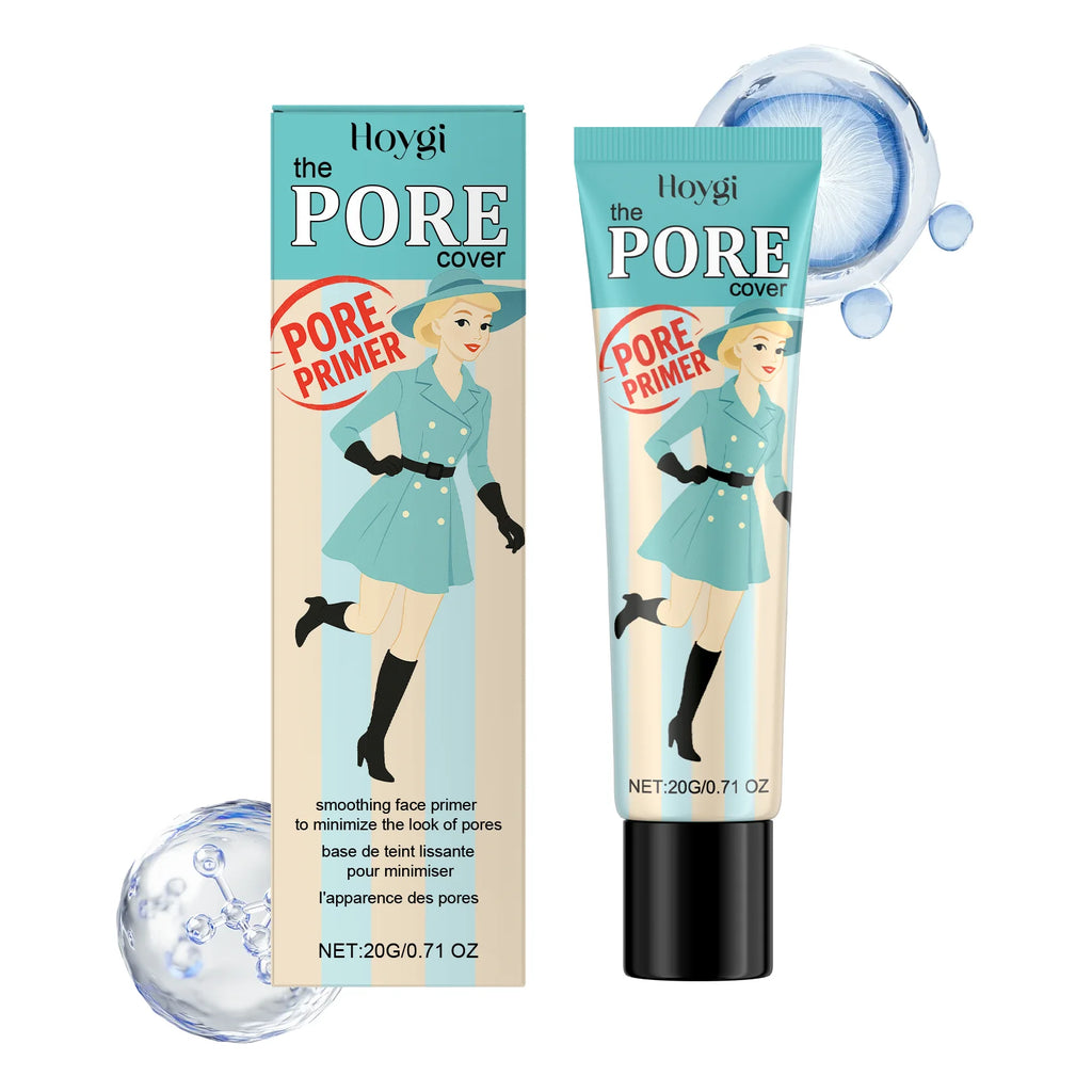 Pore Cover Primer Minimize Pores Oil Control Even Skin Tone Anti Acne Smoothing Waterproof Moisturizing Before Makeup