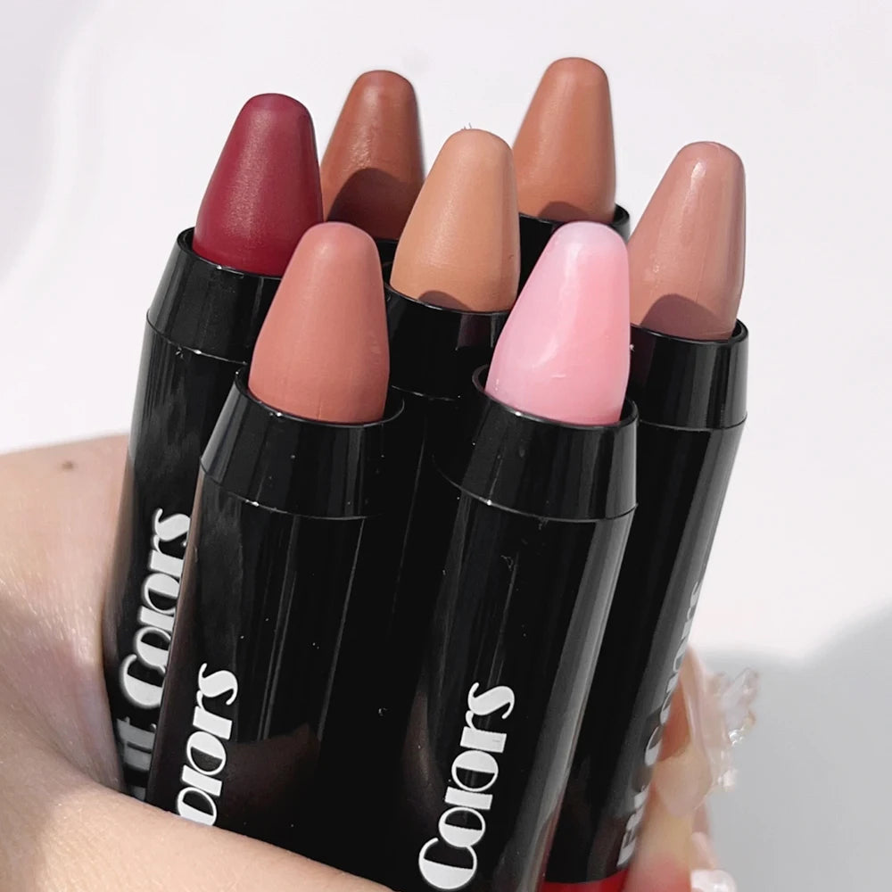 Moisturizing Lip Liner Pencil Lasting Waterproof Outline Lips Shape Nude Brown Lip Pen Matte Crayon Lipstick Lip Makeup Cosmetic