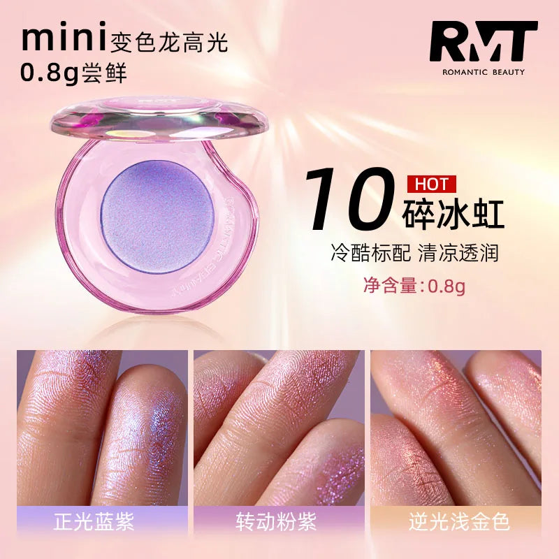 RMT Romantic Beauty Vientiane Chameleon Highlight Blush Repair 3-in-1 Liquid Brightens Face