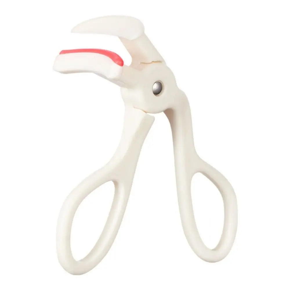 Lasting Portable Stainless Steel Wide-angle Local Eyelash Curler with Silicone Pad Curling False Lash Aid Clip Eye Beauty Tools